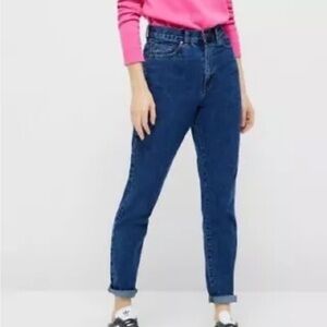 Dr. Denim Nora Mid Retro Jeans Mom Fit Sky High Rise
